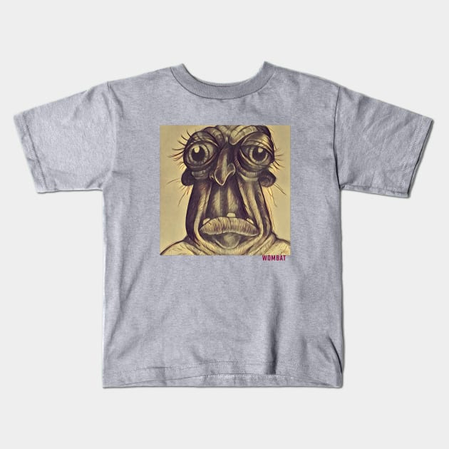 BEETLE MAN Kids T-Shirt by WombatMoon